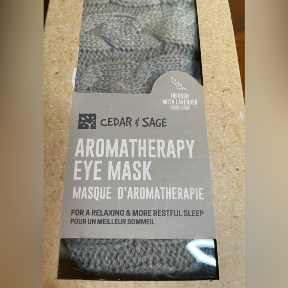 Cedar & Sage Aromatherapy Eye Mask - N w/o T